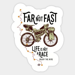 Far Not Fast Sticker